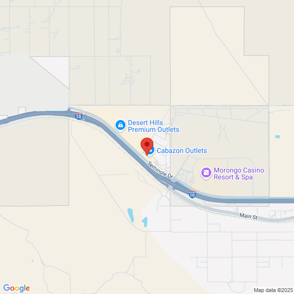 map of the area